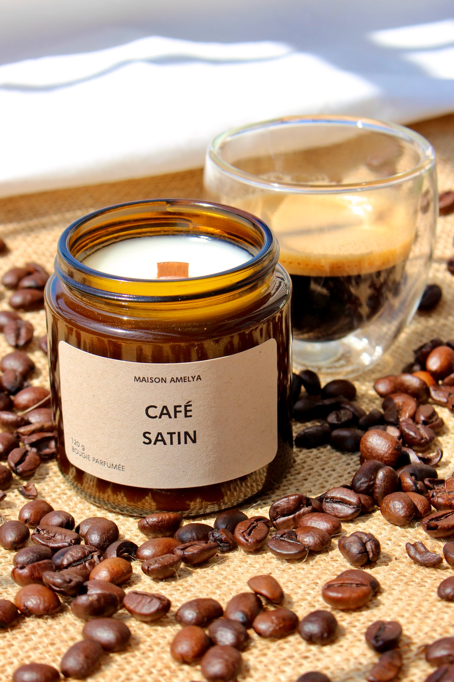 Café satin